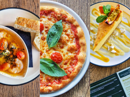 driegangen VM25 driegangen menu WOODSTONE pizza