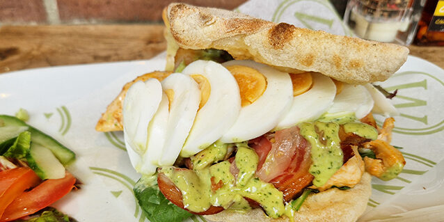 Broodje kip ei bacon